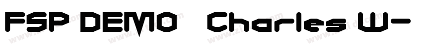 FSP DEMO   Charles W字体转换